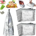 10 pcs Reusable Aluminum Foil Bag Food Storage Kitchenware
