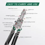 18 In 1 Folding Wire Stripper Tool Automotive - Image 3