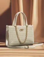 Chloe Textured Satchel Bag