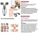 3D Massager Roller Face Body Massager Massager - Image 5