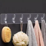 6 Pcs Self Adhesive Hook Sticker Home Improvement