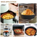 Air Fryer Silicone Pot 1pcs Kitchenware - Image 3