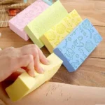 Bath Scrubber Sponge For Shower Cleaning Accessories