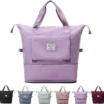 Foldable travel Duffel Bag with pocket Travelling Bags