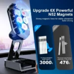 Magnetic Car Mobile Holder metal Mobile Accessories - Image 2