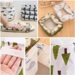 Mini Folding Storage Organizer cosmetic Bags - Image 2