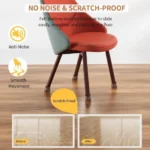 1pcs Silicone Anti Slip Chair Leg Cover with Pad Home Improvement - Image 3
