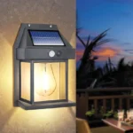 Solar Wall Bulb Lamp Outdoor