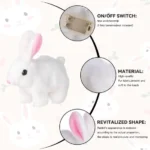 Walking and Talking Rabbit Toys - Image 3