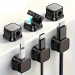 Magnetic Cable Clip Organizer Cord Holder Mobile Accessories