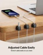 Magnetic Cable Clip Organizer Cord Holder Mobile Accessories - Image 2