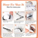 Reusable Magnetic Eyelashes Beauty Products - Image 2