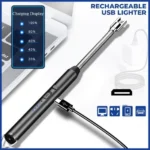 Rechargeable Usb Electric Gas Lighter Kitchenware