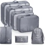 7 Pcs Travel organizer pouch bag Travelling Bags