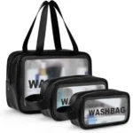 3 pcs Wash Bag cosmetic Bags